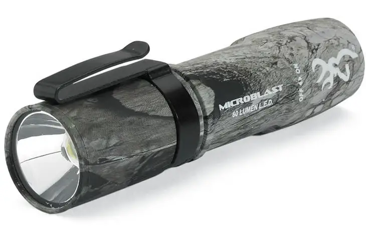 Browning Micro Blast AA LED Handheld Flash Light w/ Pocket Clip - view 2